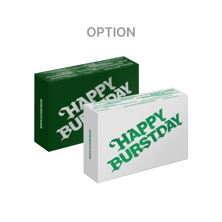 SEVENTEEN 5th album happy burstday Kit ver.