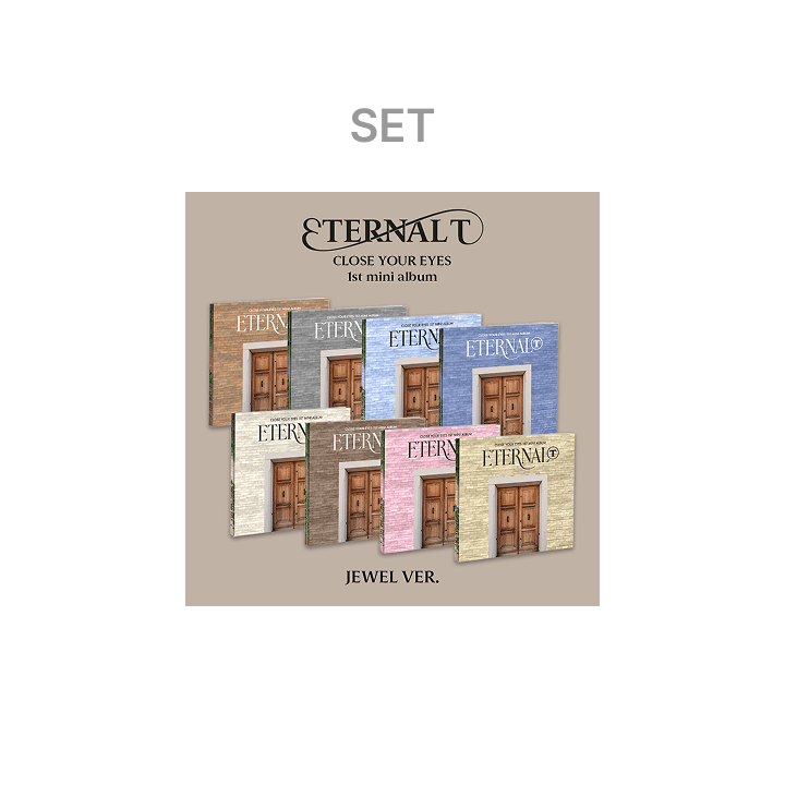 CLOSE YOUR EYES 1ST MINI ALBUM ETERNAL (JEWEL VER.)