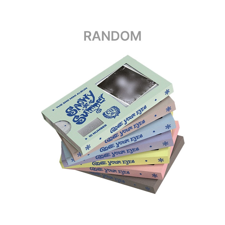 CLOSE YOUR EYES The 2nd Mini Album 'Snowy Summer' (ID Card Ver.) (POCAALBUM)