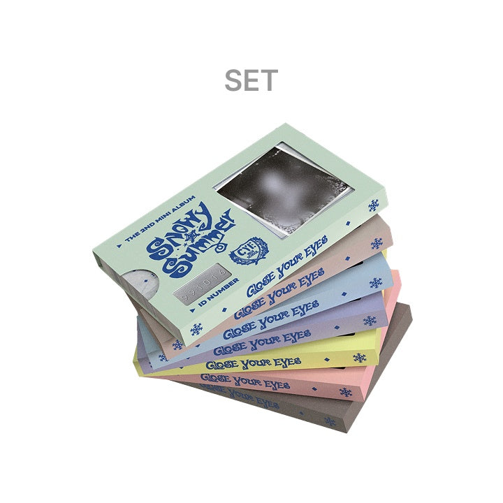 CLOSE YOUR EYES The 2nd Mini Album 'Snowy Summer' (ID Card Ver.) (POCAALBUM)