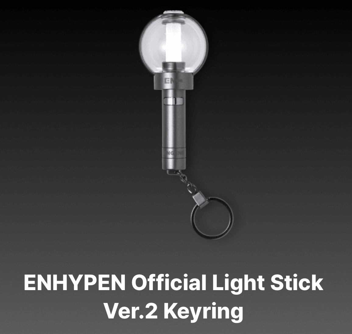 ENHYPEN Official Light Stick Ver.2 Keyring