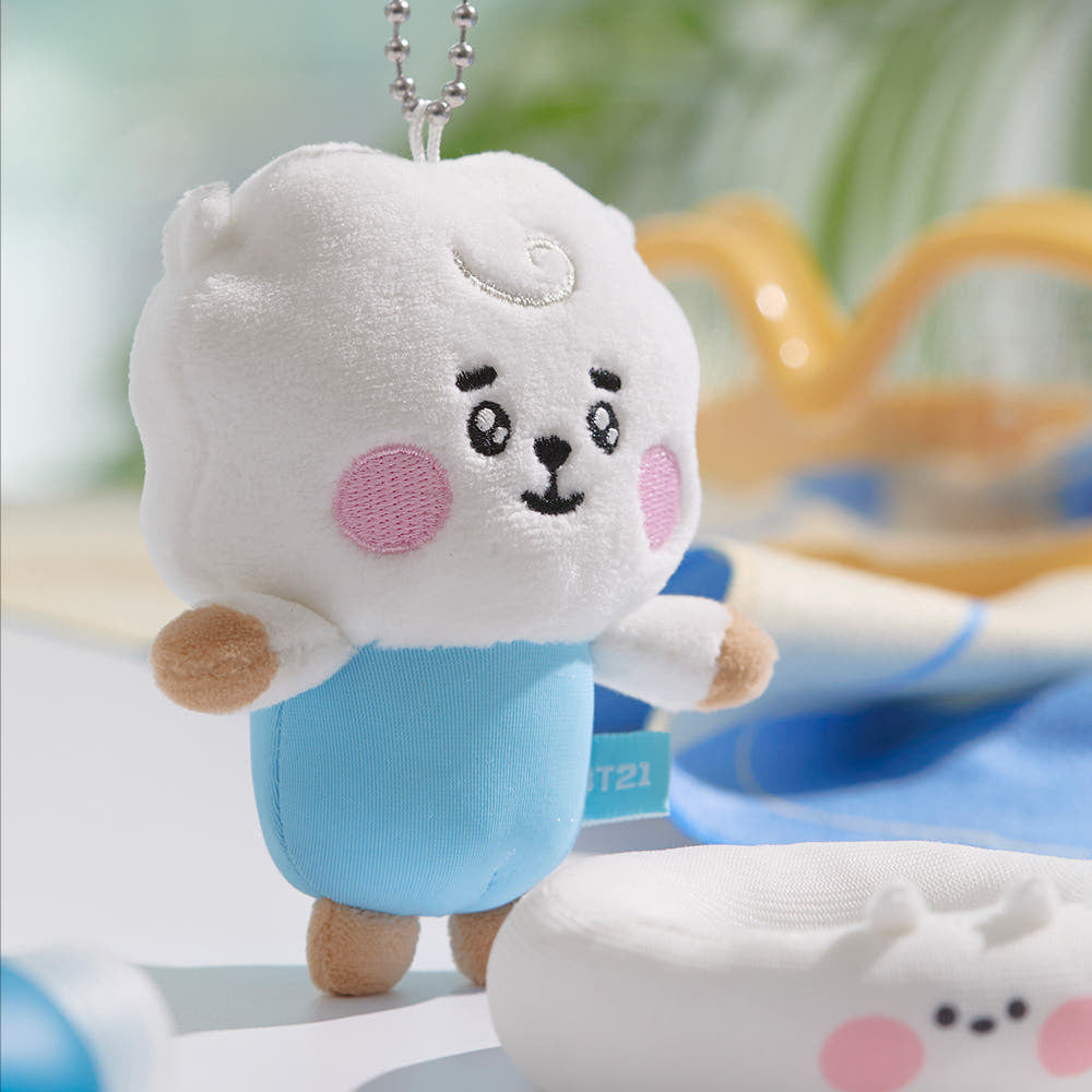 BT21 RJ BABY Fondant Fondant Edition Doll Keyring