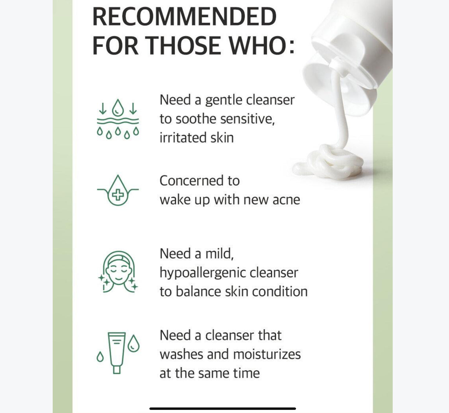 Mixsoon Bottle Full Cleansing Foam 150ml
