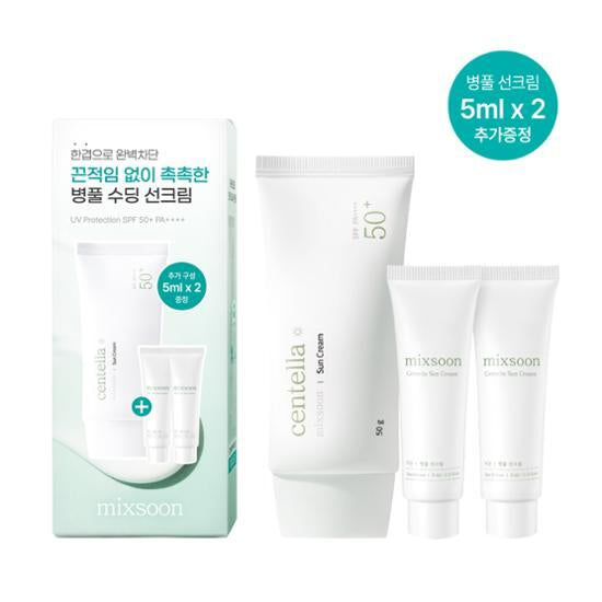 mixsoon Centella Sun Cream 50ml Set (+5ml*2ea)