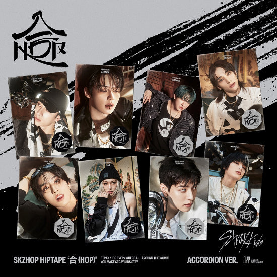 Stray Kids - SKZHOP HIPTAPE ‘合 (HOP)’ (ACCORDION VER.) Random