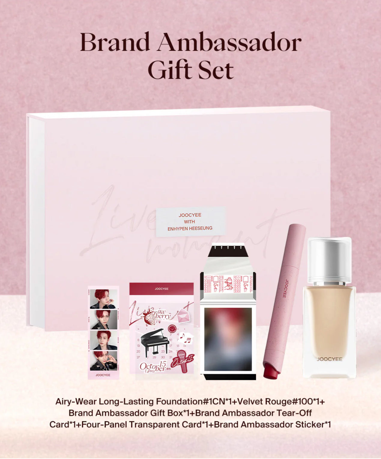 JOOCYEE Brand Ambassador Gift Set