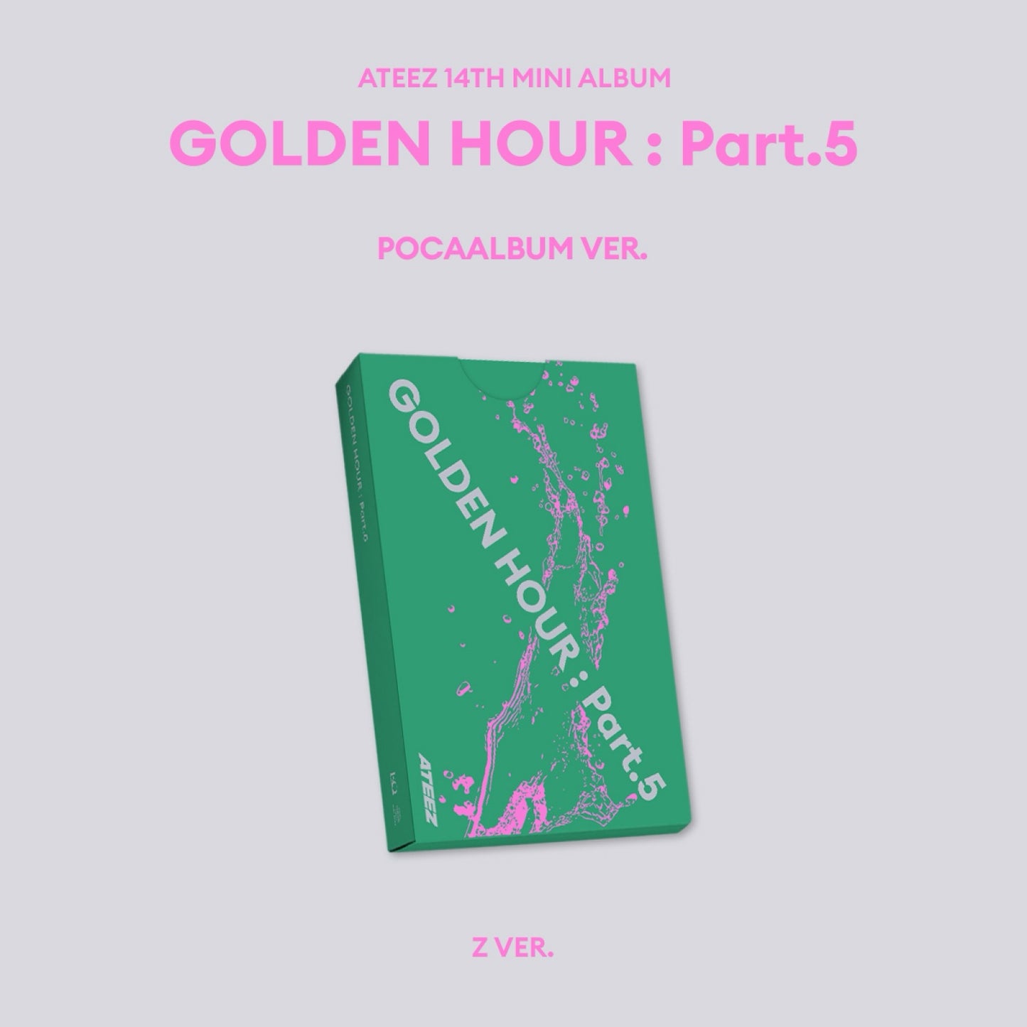 ATEEZ - GOLDEN HOUR : Part.5 / 14TH MINI ALBUM (POCAALBUM) (Z Ver.)