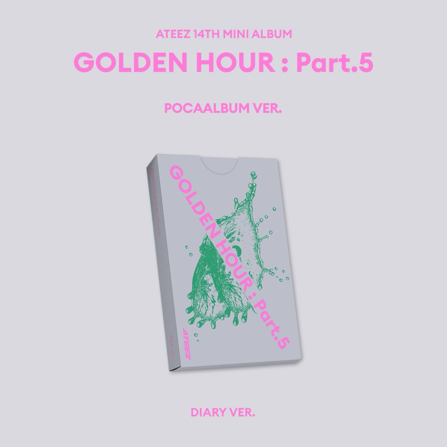 ATEEZ - GOLDEN HOUR : Part.5 / 14TH MINI ALBUM (POCAALBUM) (Diary Ver.)