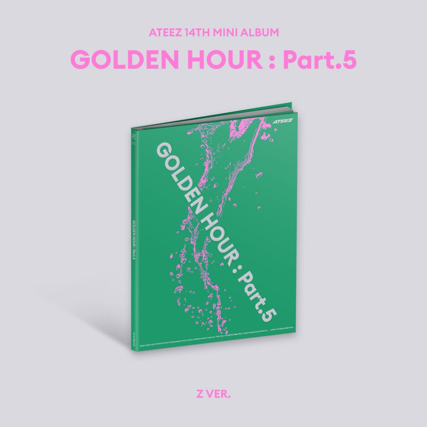 ATEEZ - GOLDEN HOUR : Part.5 / 14TH MINI ALBUM (Z Ver.)