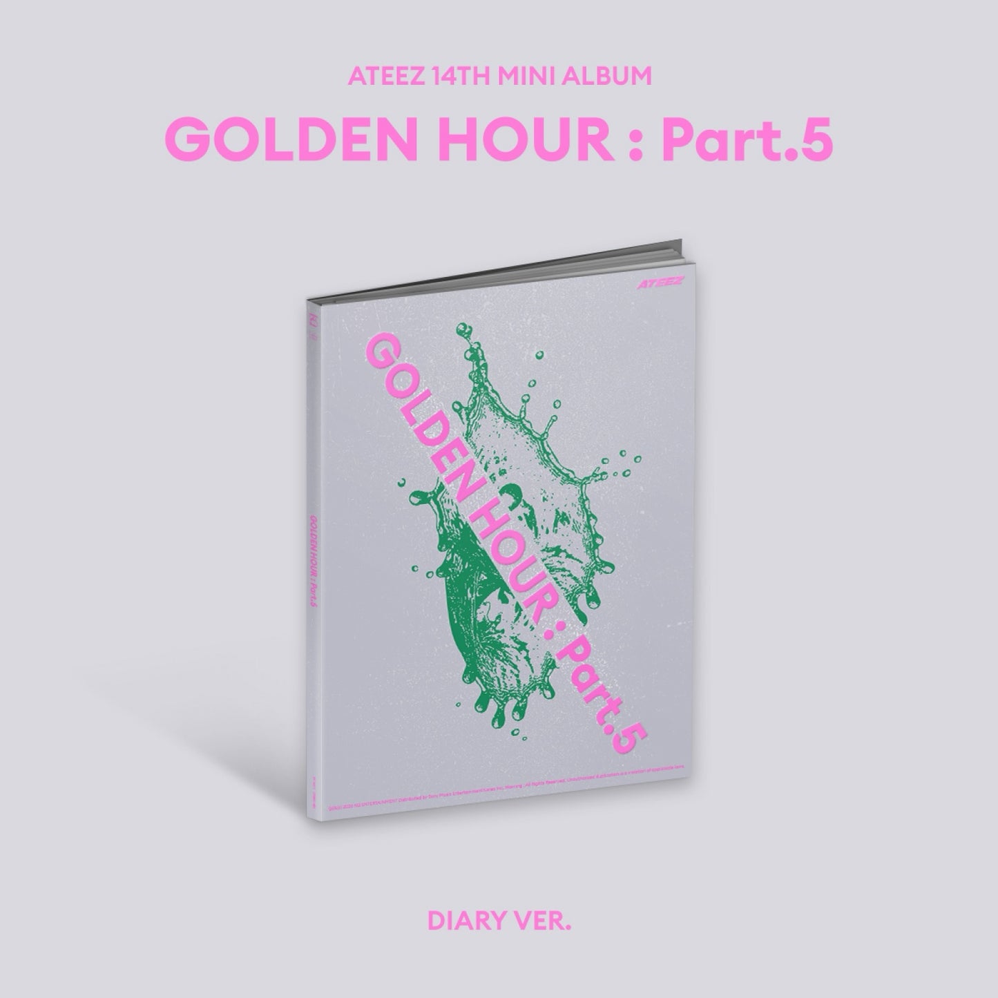 ATEEZ - GOLDEN HOUR : Part.5 / 14TH MINI ALBUM (Diary Ver.)