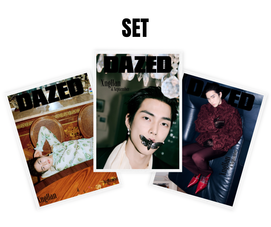 DAZED X Seunghan magazines ( September issue)