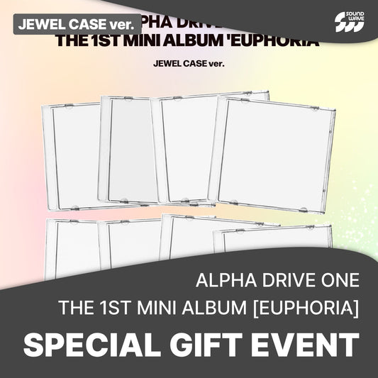 ALD1 ALPHA DRIVE ONE THE 1ST MINI ALBUM [EUPHORIA] (JEWEL CASE ver) SET - Sound wave POB -