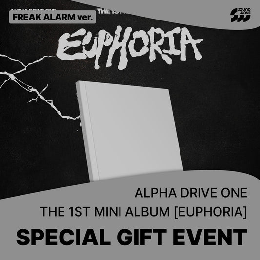 ALD1 ALPHA DRIVE ONE THE 1ST MINI ALBUM [EUPHORIA] (FREAK ALARM ver.) - SOUNDWAVE POB -