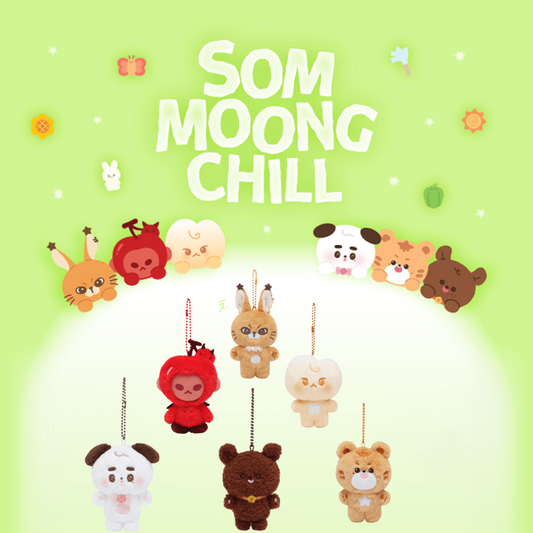NCT127 SOM-MOONG-CHILL KEYRING