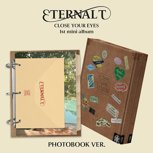 CLOSE YOUR EYES 1ST MINI ALBUM ETERNAL (PHOTOBOOK VER.)