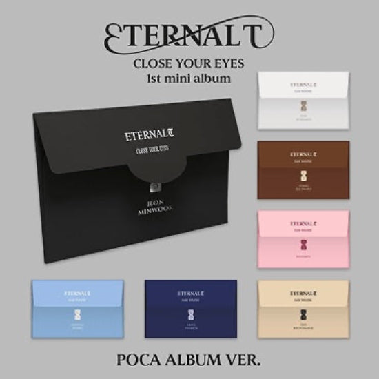 CLOSE YOUR EYES 1ST MINI ALBUM ETERNAL (POCA ALBUM)