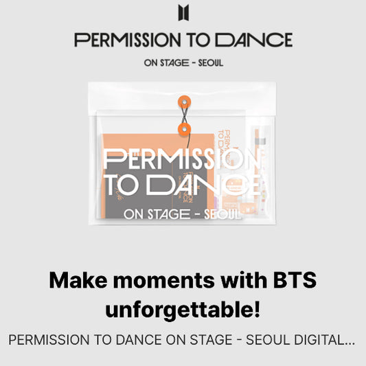 BTS Permission To Dance On Stage - Live- Digital  Code 🧡