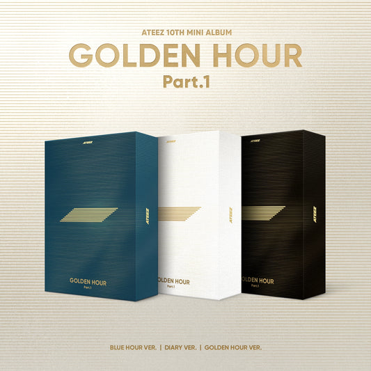 ATEEZ - GOLDEN HOUR : Part.1 / 10TH MINI ALBUM ( Random)