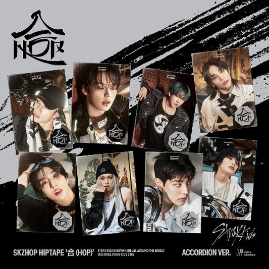 Stray Kids - SKZHOP HIPTAPE ‘合 (HOP)’ (ACCORDION VER.) Random