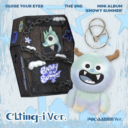 CLOSE YOUR EYES The 2nd Mini Album 'Snowy Summer' (CLting-i Ver.) (POCAALBUM)