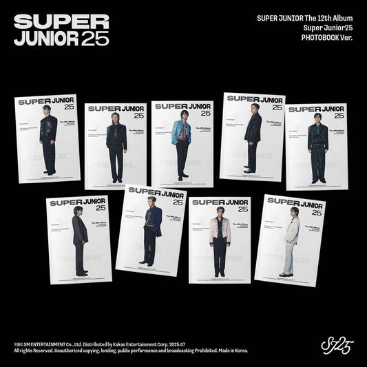 SUPER JUNIOR The 12th Album [Super Junior25] (PHOTOBOOK Ver.)