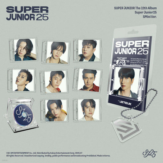SUPER JUNIOR The 12th Album [Super Junior25] (SMini Ver.)(Smart Album) (Random)