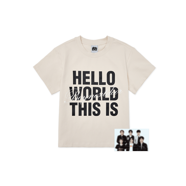 [BOYNEXTDOOR x GRAILZ] S/S T-shirt (Beige)