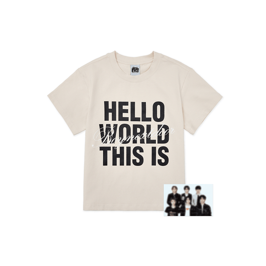 [BOYNEXTDOOR x GRAILZ] S/S T-shirt (Beige)