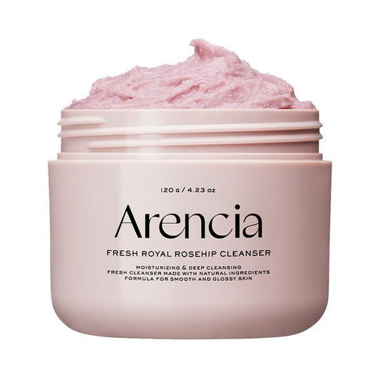 Arencia Rosehip Rice Mochi Cleanser 120g Set (+Blue Cleanser 15g)