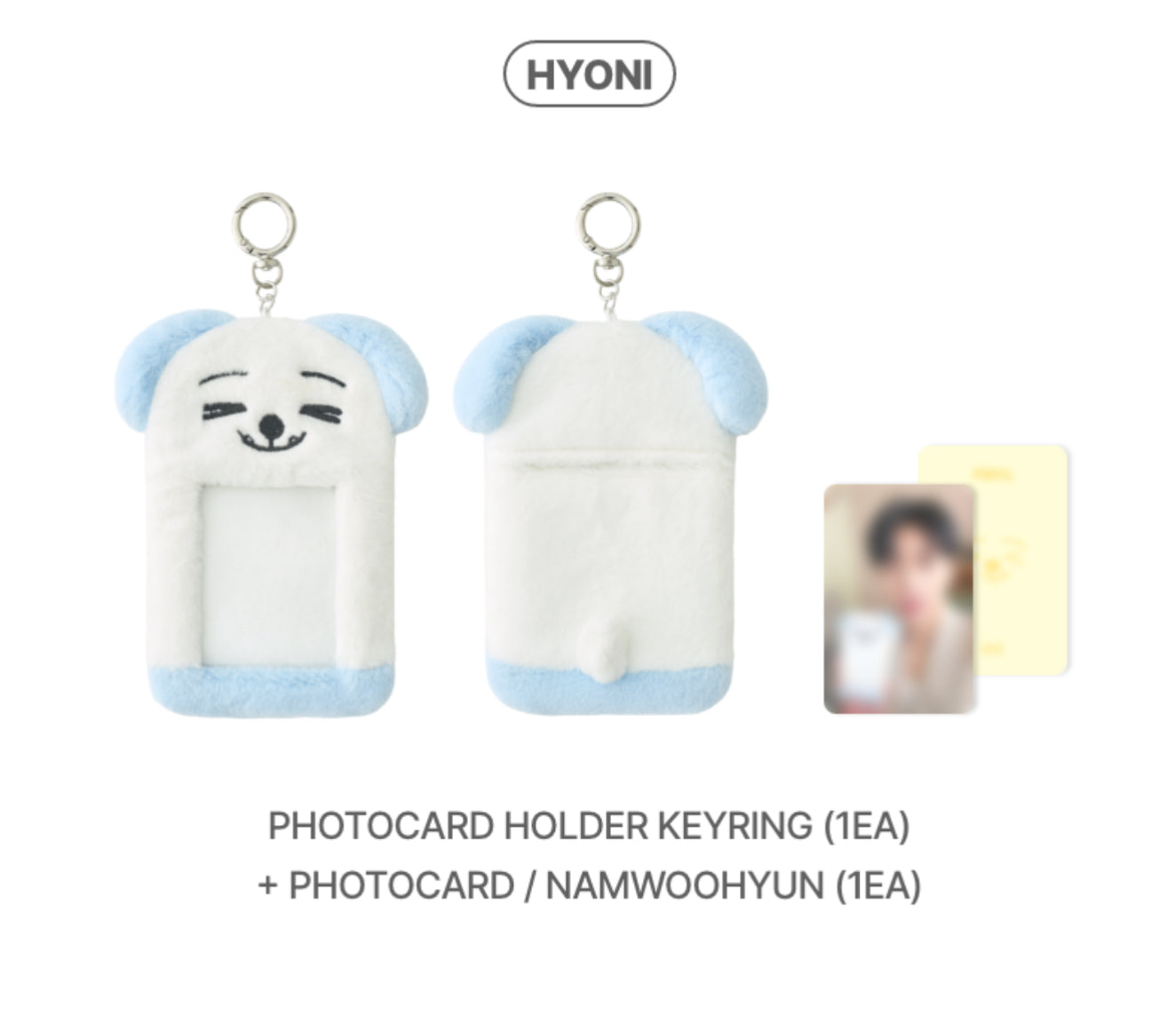 INFINITE PIRITZ Photocard holder keyring