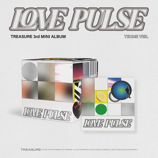 TREASURE 3rd MINI ALBUM [LOVE PULSE] TEUME VER