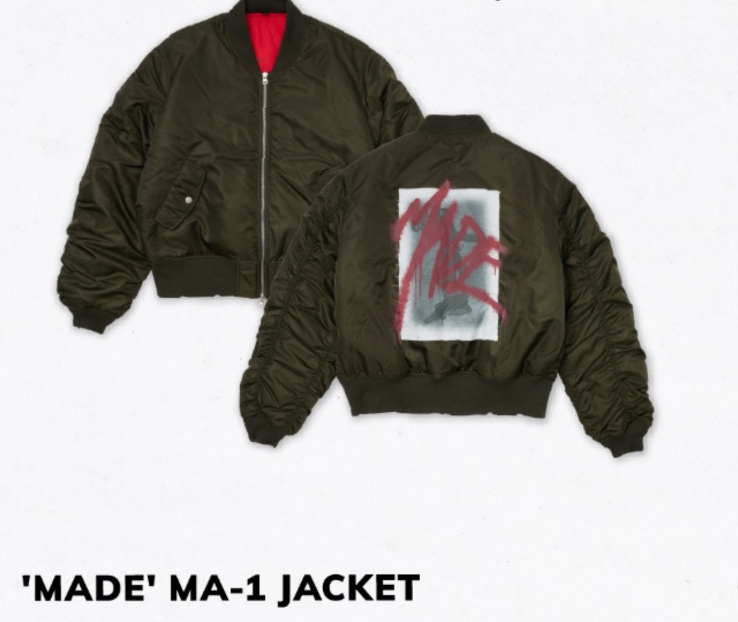 ARTIST-MADE COLLECTION BY ENHYPEN NI-KI] 'MADE' MA-1 JACKET