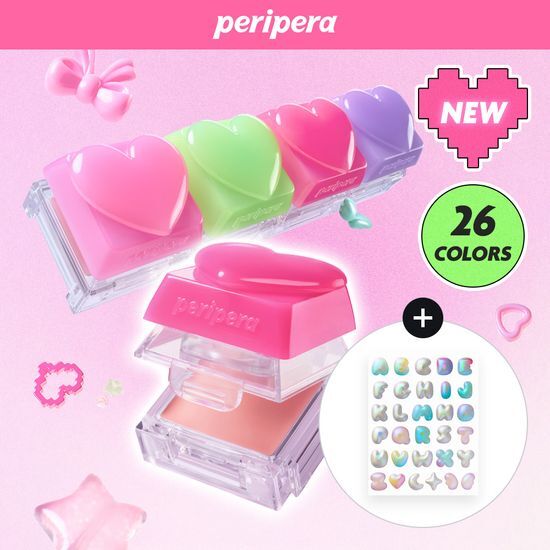 peripera Tok Blush Key Cap 26 Colours