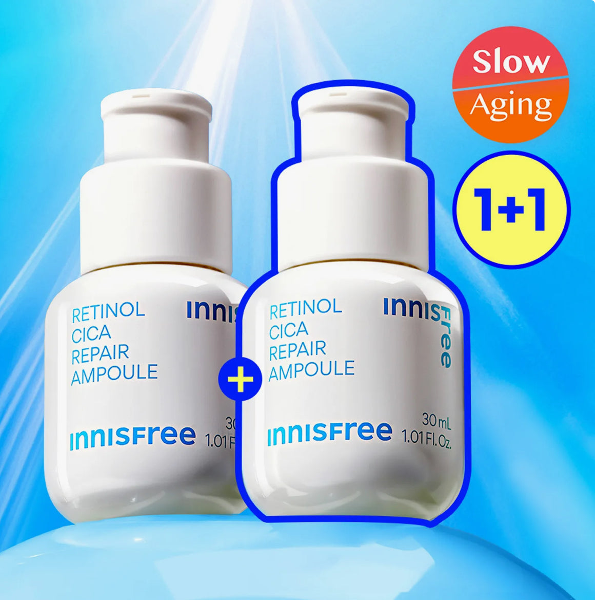 INNISFREE Retinol Cica Repair Ampoule 30ml Double Pack