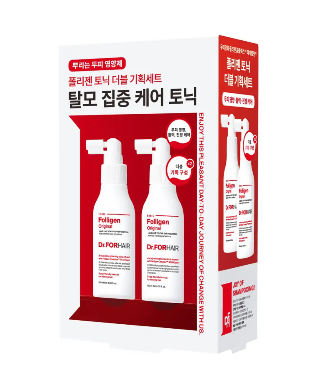 Dr.forhair Folligen Original Tonic Double Pack (120ml+120ml)