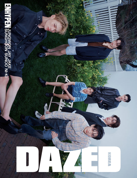ENHYPEN DAZED- B Ver - The Cover for MAY 2026 issue of DAZED KOREA