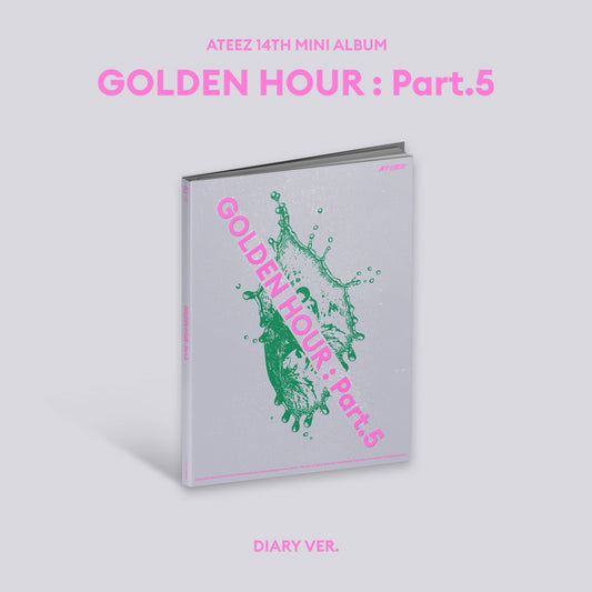 ATEEZ - GOLDEN HOUR : Part.5 / 14TH MINI ALBUM (Diary Ver.)