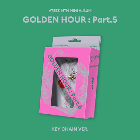 ATEEZ - GOLDEN HOUR : Part.5 / 14TH MINI ALBUM (KEY CHAIN Ver.)