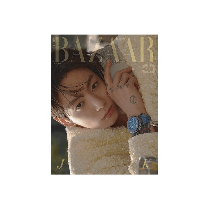 BTS JK Harper's BAZAAR (2026.06 / A type)