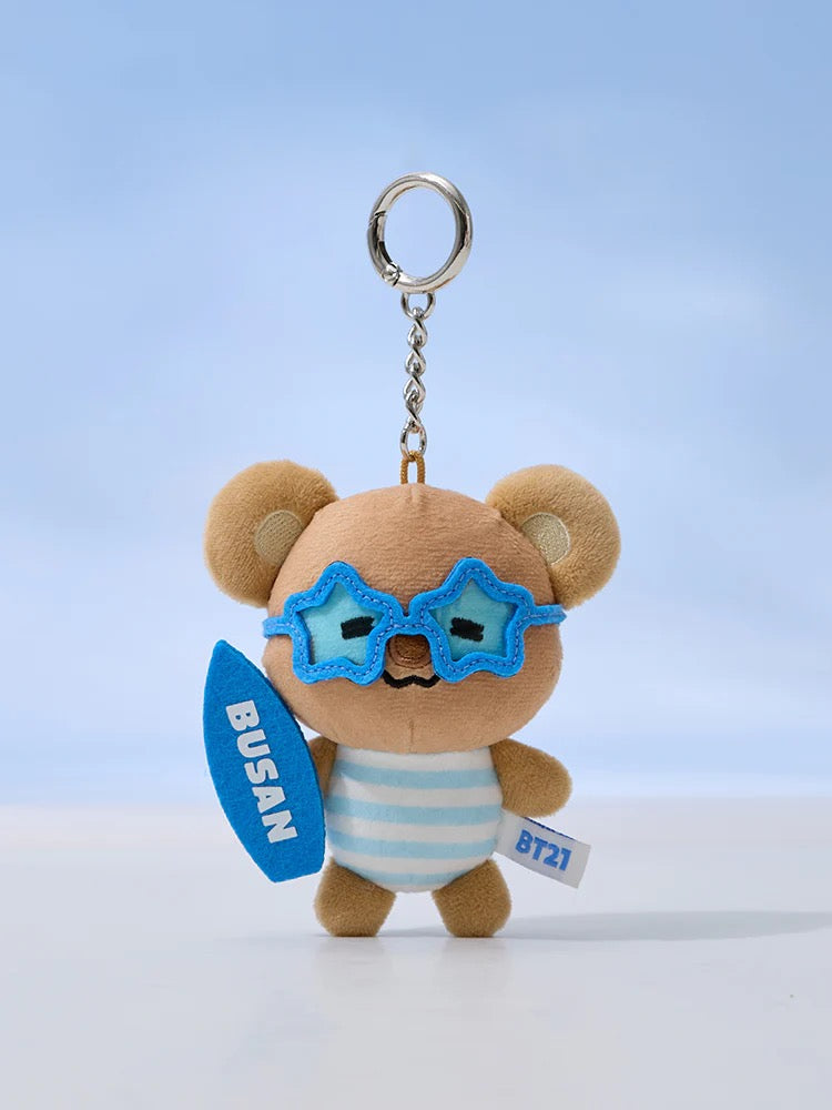 BT21 Busan Vacation Doll Keyring