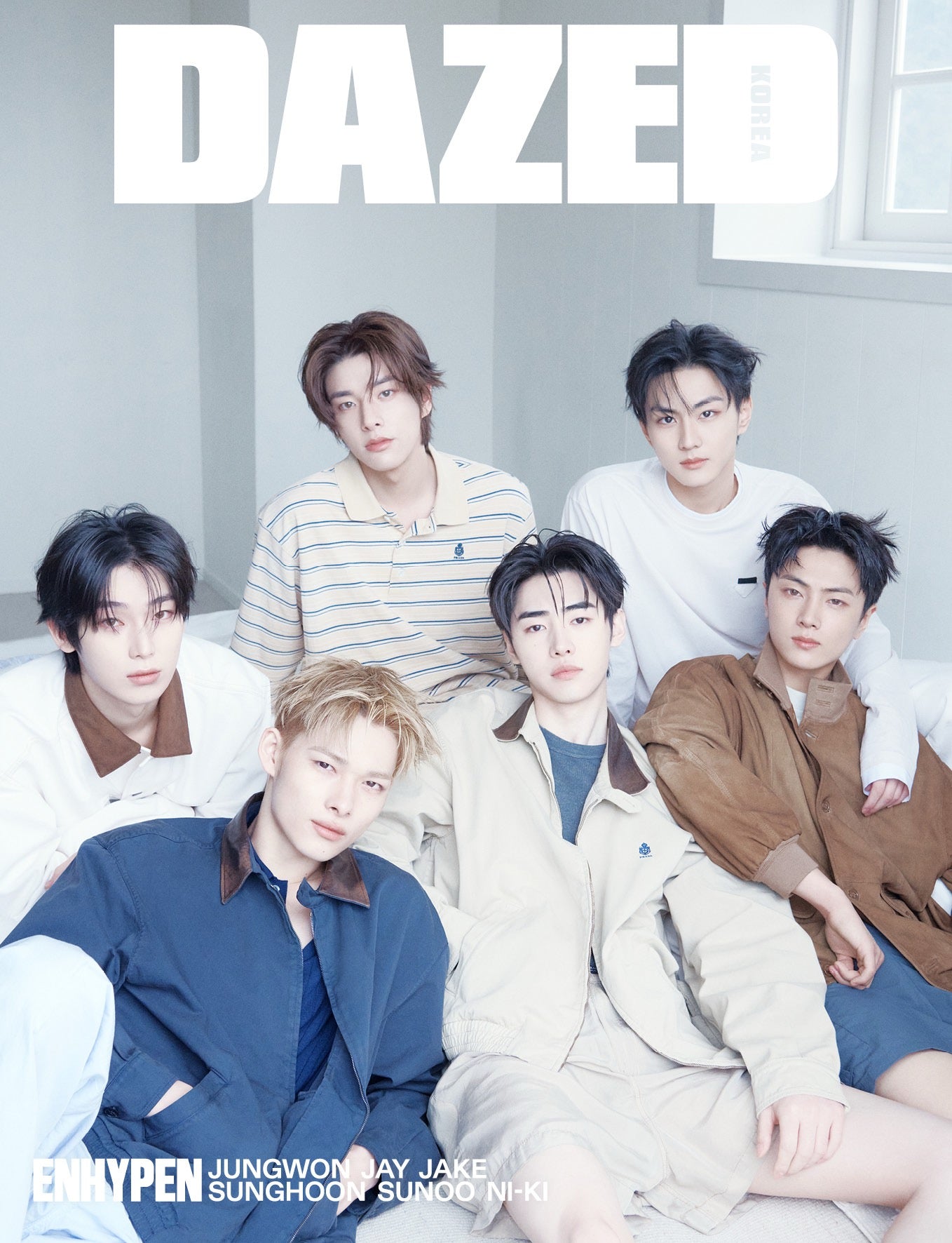 ENHYPEN DAZED- H Ver - The Cover for MAY 2026 issue of DAZED KOREA