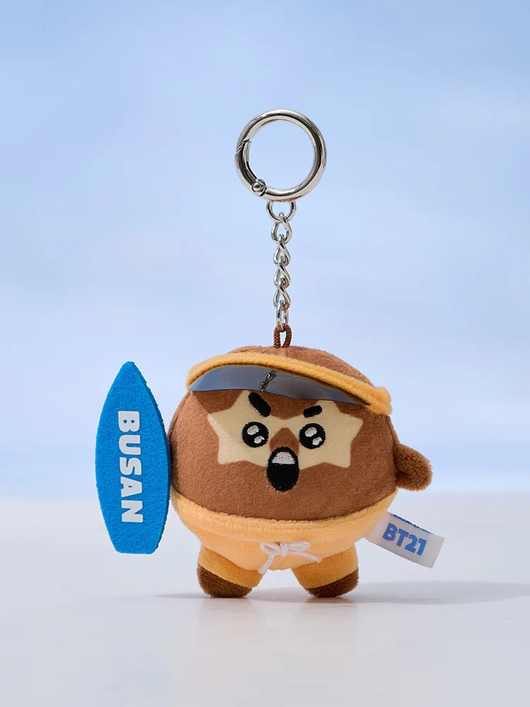 BT21 Busan Vacation Doll Keyring