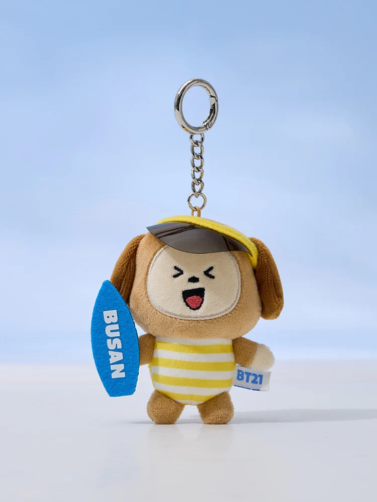 BT21 Busan Vacation Doll Keyring