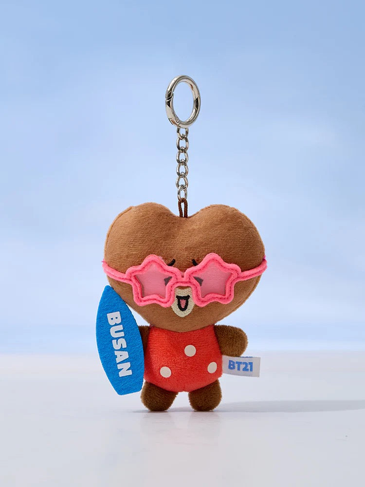 BT21 Busan Vacation Doll Keyring