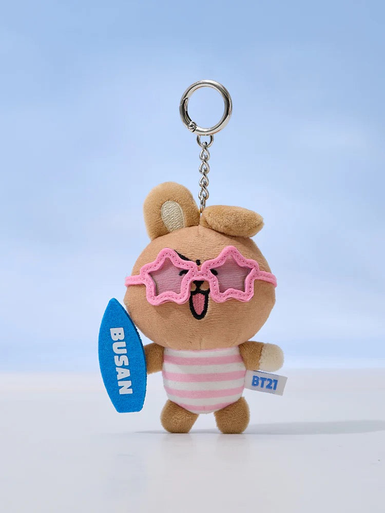 BT21 Busan Vacation Doll Keyring