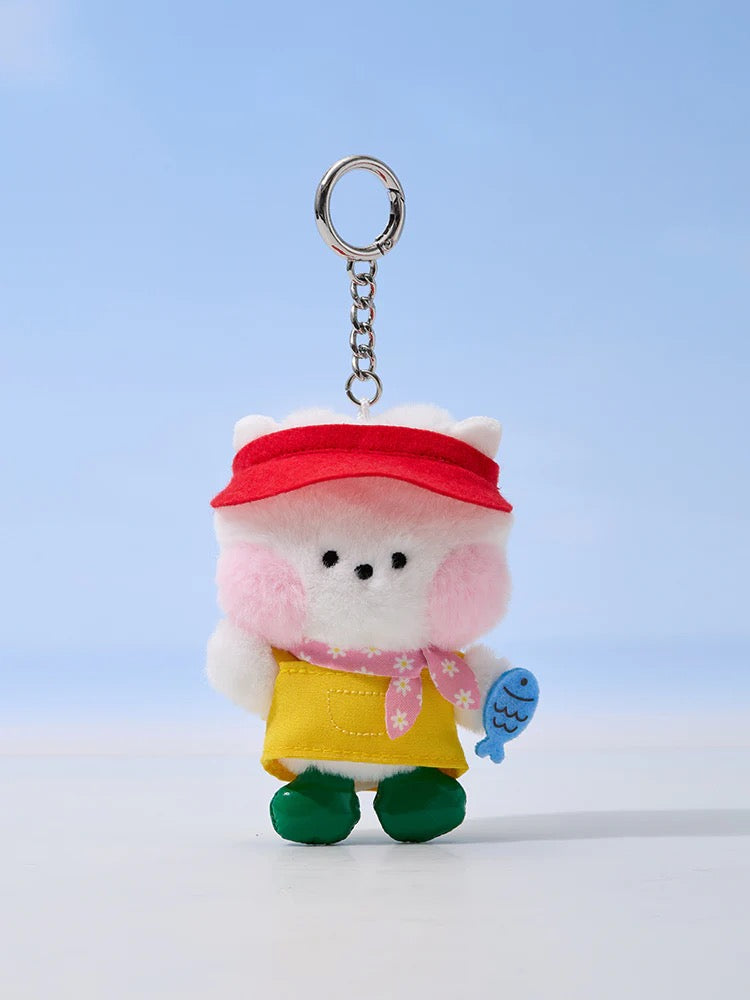 BT21 Busan Jagalchi Market Doll Keyring