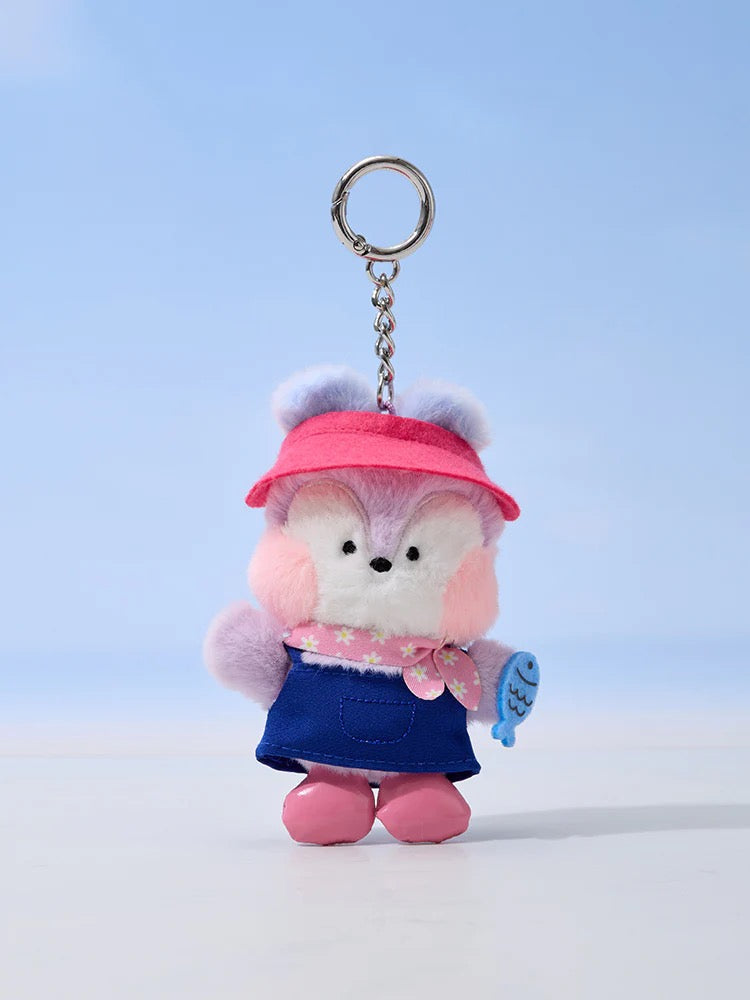 BT21 Busan Jagalchi Market Doll Keyring