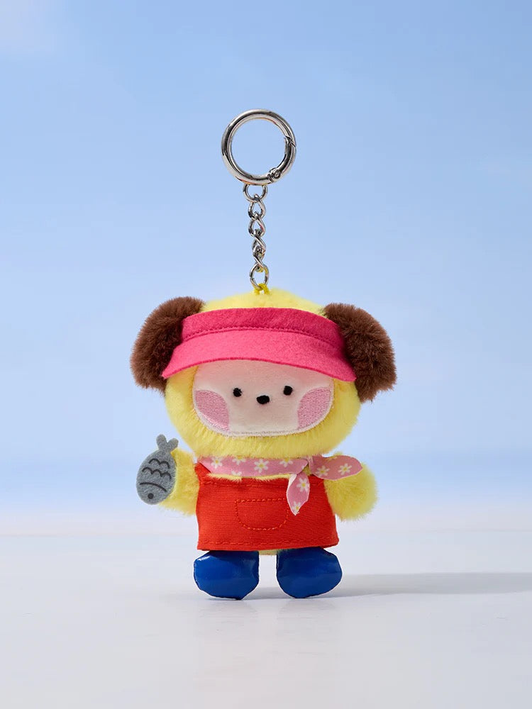 BT21 Busan Jagalchi Market Doll Keyring