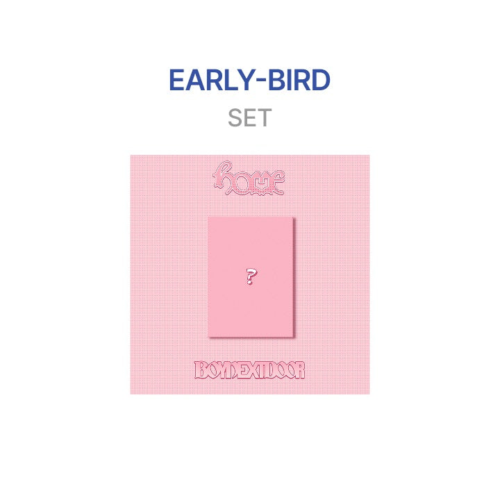 BOYNEXTDOOR [EARLY-BIRD] 1st Studio Album [HOME] (SWEET HOME ver.)