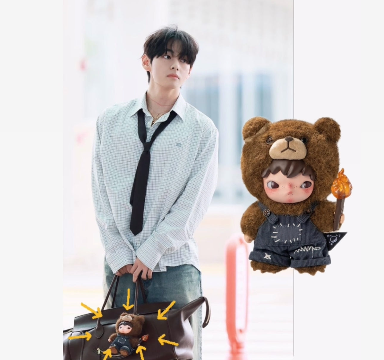 Hirono Living Wild-Fight for Joy Plush Doll